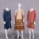 THREE DAY OR AFTERNOON DRESSES, MID 1920s