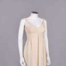 GALANOS SILK EVENING DRESS, USA, LATE 1960s