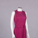 LICENSED DIOR TWO PIECE RAW SILK ENSEMBLE, JAPAN, c. 1960