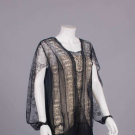 GABRIELLE CHANEL CHANTILLY LACE EVENING DRESS, MID 1920s