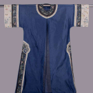 PATTERNED SILK GAUZE ROBE, CHINA, LATE 19TH- EARLY 20TH