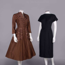 PATTULLO-JO COPELAND AFTERNOON &amp; TRIGERE COCKTAIL DRESS, USA, 1950s-1960s