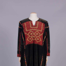 TATREEZ EMBROIDERED THOBE, PALESTINE, 1920-1940s