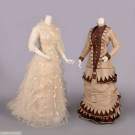 ONE LINGERIE &amp; ONE VISITING DRESS, c. 1878-1879