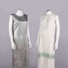 ONE BEADED PARTY DRESS &amp; ONE ASSISI EMBROIDERED DAY DRESS, 1923-1925