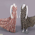 TWO SUMMER EVENING DRESSES, 1930-1937