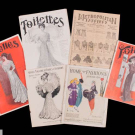 COLLECTION OF EDWARDIAN &amp; POST-WAR FASHION CATALOGS, USA, 1899-1918