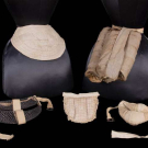 COLLECTION OF BUSTLE PADS, LATE 19TH C