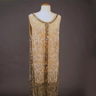 MIRRORED &amp; BEADED FLAPPER DRESS, 1920s