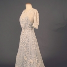 IRISH CROCHET TEA GOWN, 1915-1930