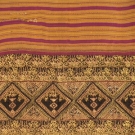 WOVEN SILK &amp; GOLD ROYAL PASIN, SIAM, PRE-1932