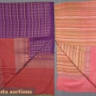 2 SIAMESE SILK PAKAMA, 1890-1920