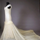 LACE WEDDING OR COURT GOWN, 1930s